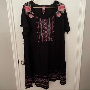 Johnny Was Plus Size Knit Dress